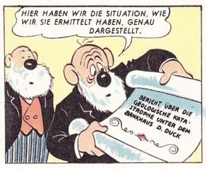 BERICHT ÜBER DIE GEOLOGISCHE KATASTROPHE UNTER DEM bANKHAUS D. Duck FC-367 MMSH 21 (1954) S24.jpg