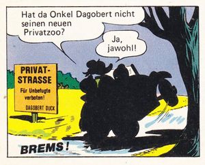 PRIVATSTRASSE Für Unbefugte verboten! DAGOBERT DUCK FC 263 MM 2 1978 S36.jpg