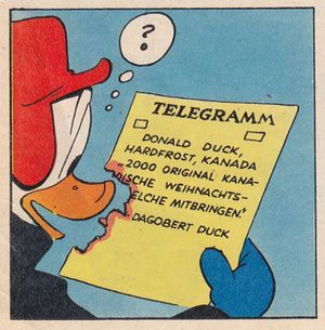 TELEGRAMM DONALD DUCK, HARDFROST, KANADA... CP-9 MM 51 1959 S15.jpg